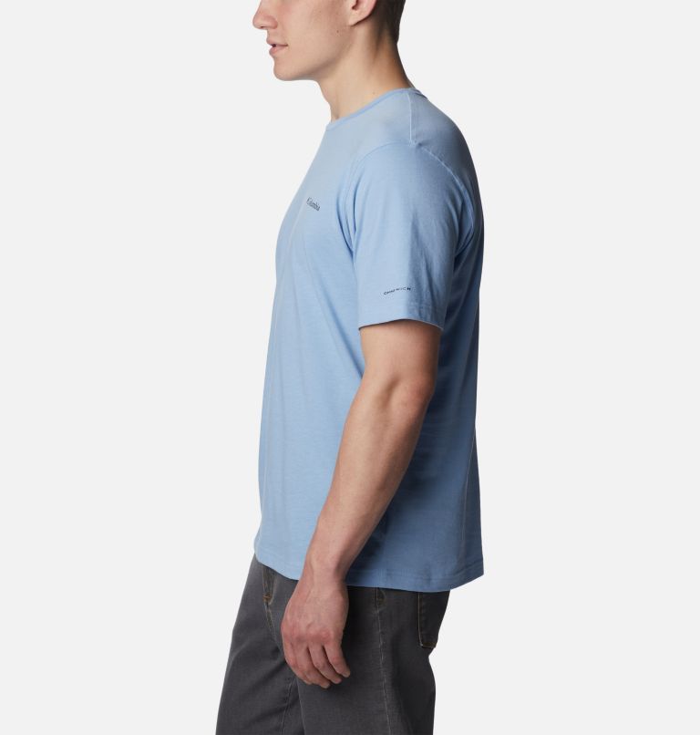 Men's Thistletown Hills Short Sleeve Shirt, Color: Jet Stream, image 3