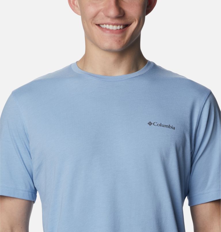 Men's Thistletown Hills Short Sleeve Shirt, Color: Jet Stream, image 4