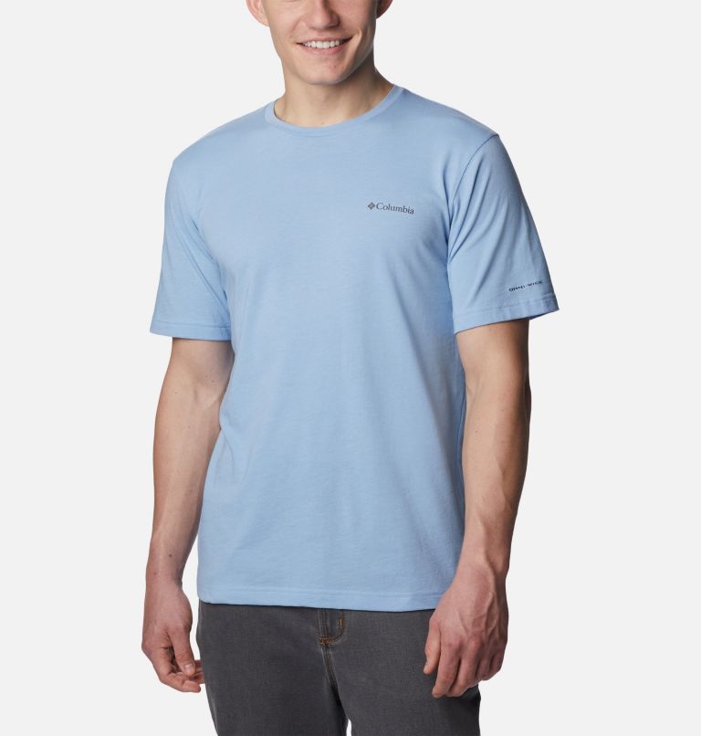 Men's Thistletown Hills Short Sleeve Shirt, Color: Jet Stream, image 1