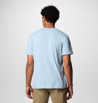 T-shirt tecnica Thistletown Hills da uomo, Color: Ripple Blue Heather, image 11