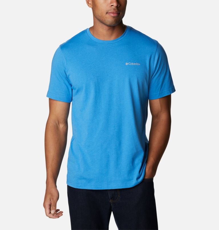 T-shirt à manches courtes Thistletown Hills Homme, Color: Bright Indigo Heather, image 1