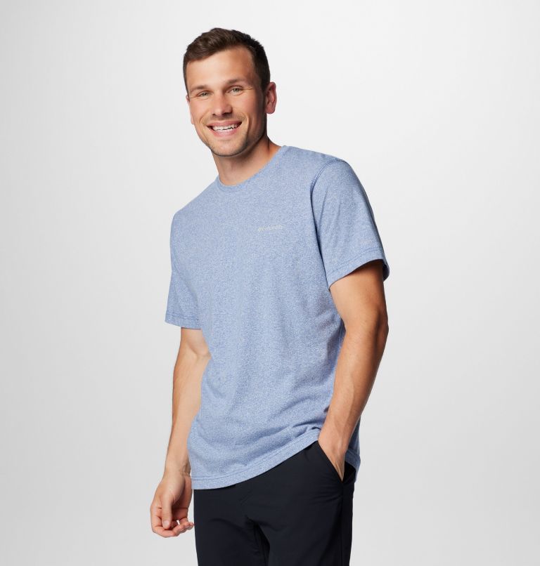 T-shirt à manches courtes Thistletown Hills Homme - Grandes tailles, Color: Mountain Blue Heather, image 4