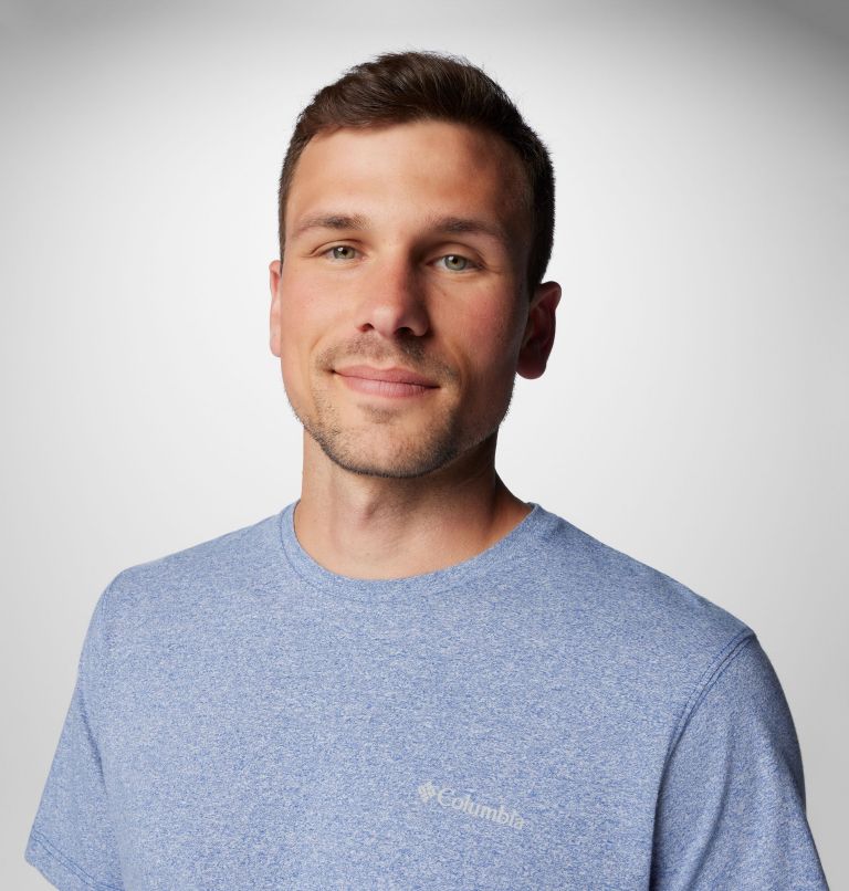 T-shirt à manches courtes Thistletown Hills Homme - Grandes tailles, Color: Mountain Blue Heather, image 5