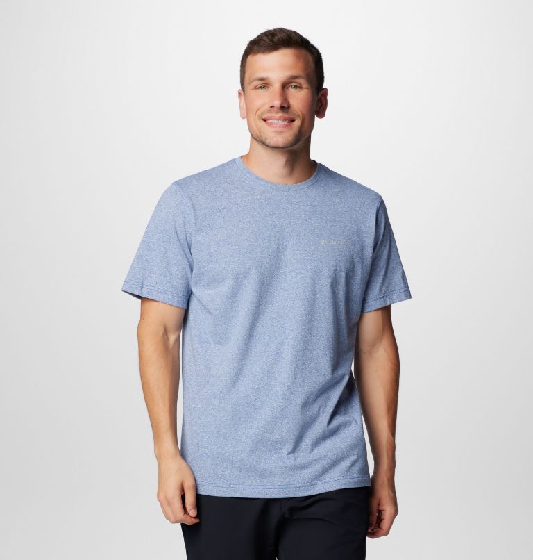 T-shirt à manches courtes Thistletown Hills Homme - Grandes tailles, Color: Mountain Blue Heather, image 1