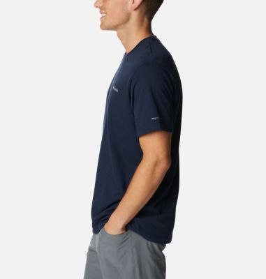 T-shirt tecnica Thistletown Hills da uomo, Color: Collegiate Navy Heather, image 35