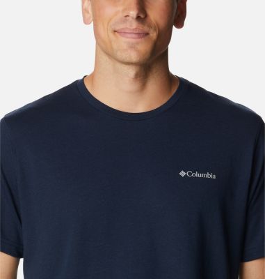 T-shirt tecnica Thistletown Hills da uomo, Color: Collegiate Navy Heather, image 36