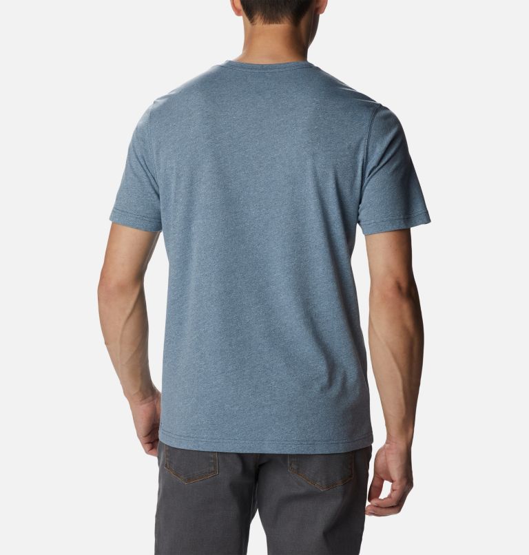 Thistletown Hills Short Sleeve | 479 | 4X, Color: Dark Mountain, Sky Blue, image 2