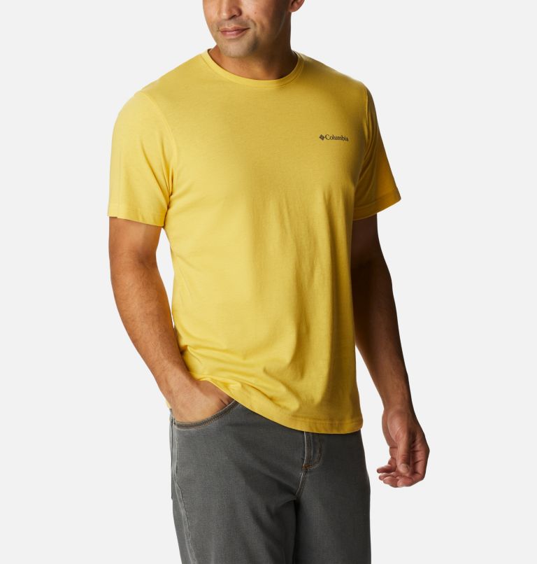 Men's Thistletown Hills Short Sleeve Shirt, Color: Golden Nugget, image 5
