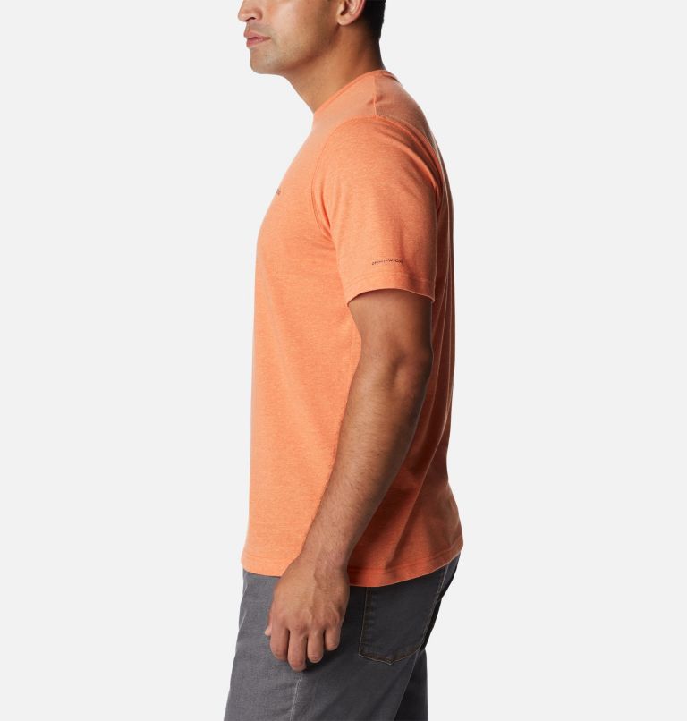 Thumbnail: Men's Thistletown Hills Short Sleeve Shirt, Color: Desert Orange Double Dye, image 3