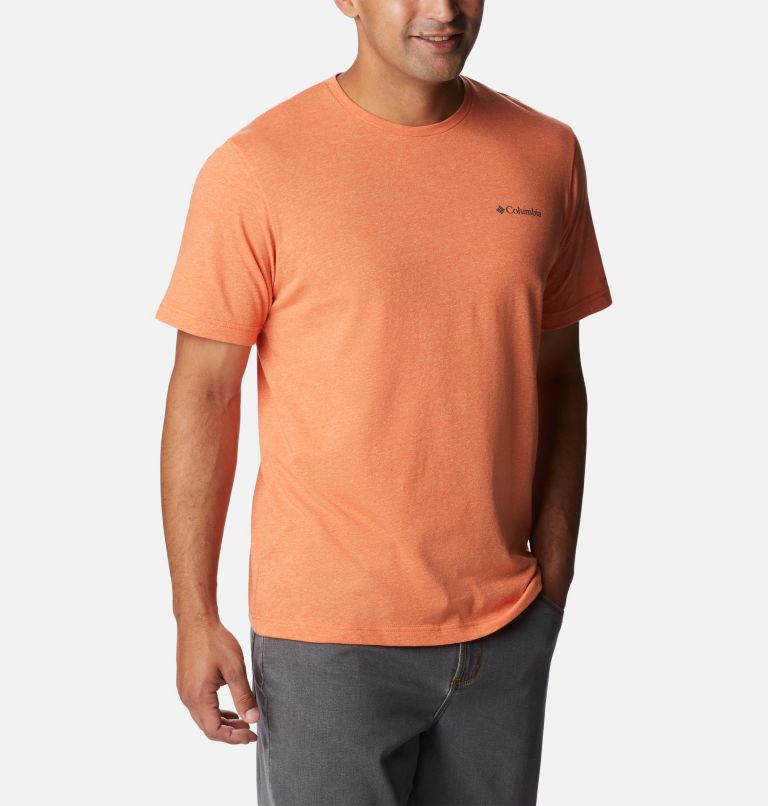 Camiseta manga corta hombre Desert naranja