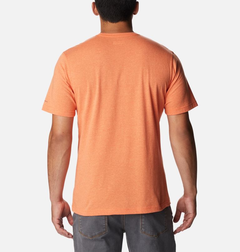 Thumbnail: Men's Thistletown Hills Short Sleeve Shirt, Color: Desert Orange Double Dye, image 2