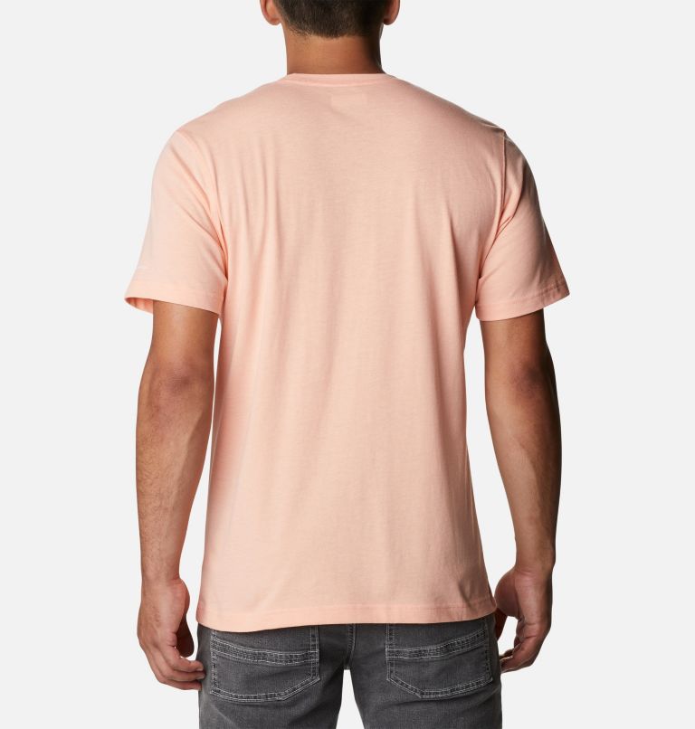 Men's Thistletown Hills Short Sleeve Shirt, Color: Coral Reef Heather, image 2