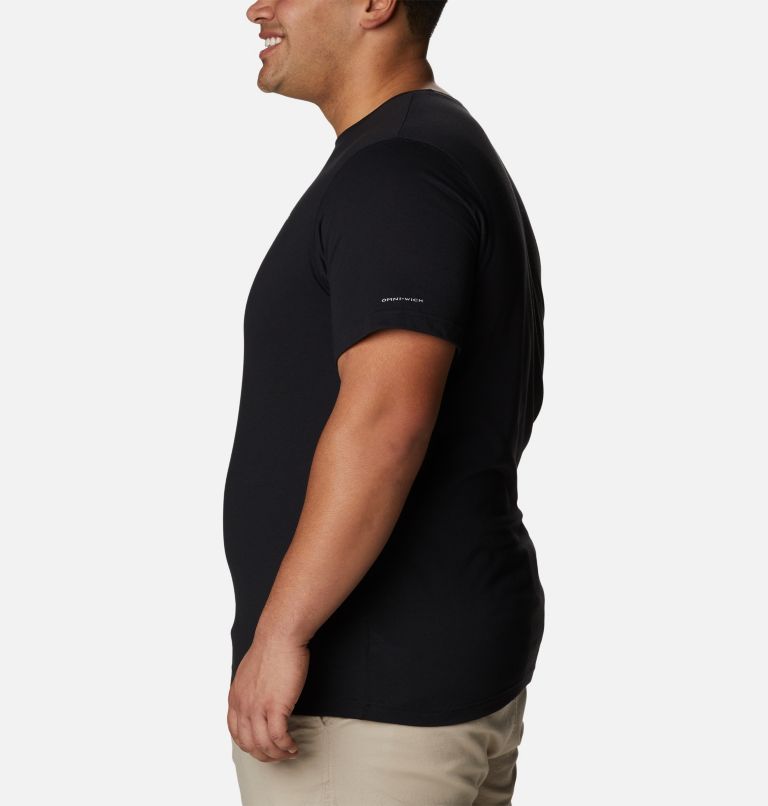Thumbnail: Men's Thistletown Hills Short Sleeve Shirt - Big, Color: Black, image 3