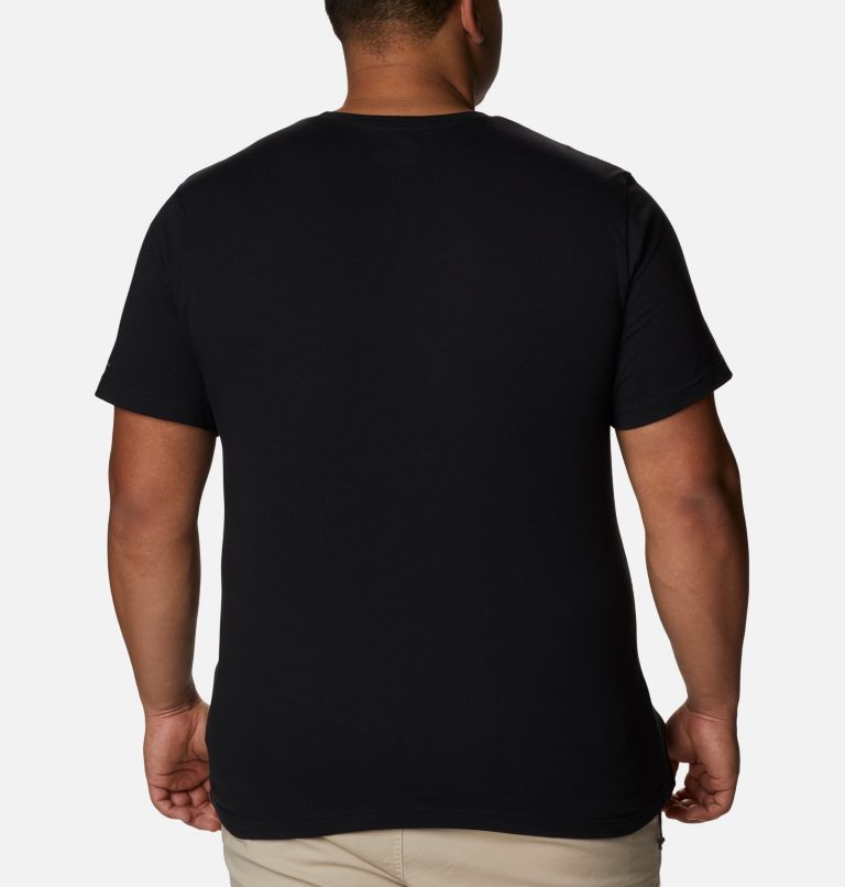 Thumbnail: Men's Thistletown Hills Short Sleeve Shirt - Big, Color: Black, image 2