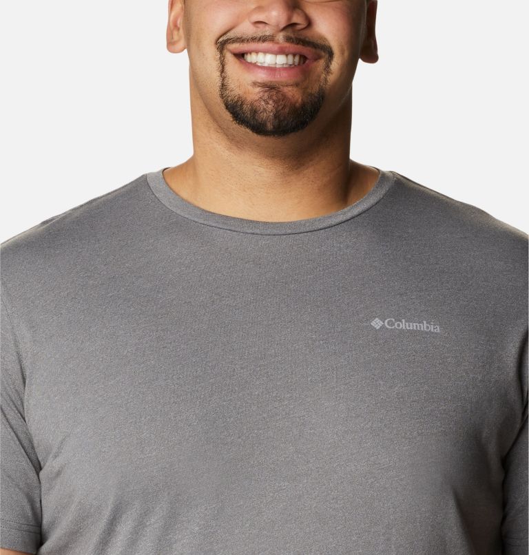 Men's Thistletown Hills Short Sleeve Shirt - Big, Color: City Grey Heather, image 4