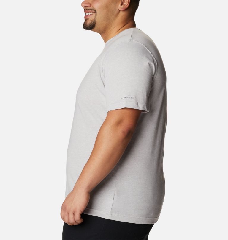 Men's Thistletown Hills Short Sleeve Shirt - Big, Color: Columbia Grey Heather, image 3