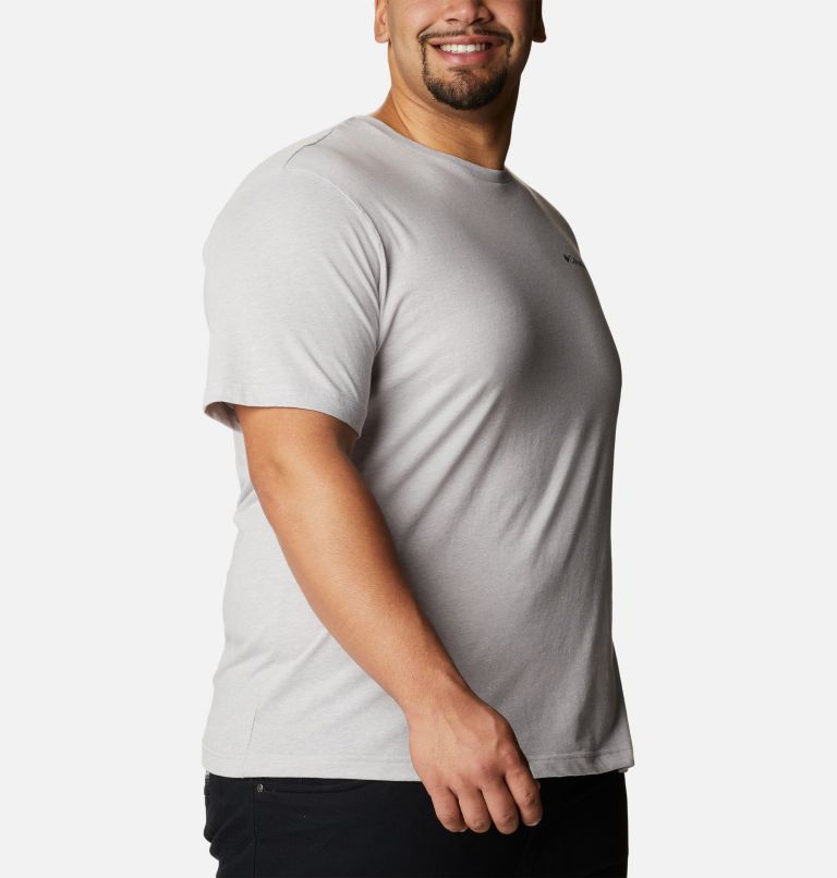 Men's Thistletown Hills Short Sleeve Shirt - Big, Color: Columbia Grey Heather, image 5