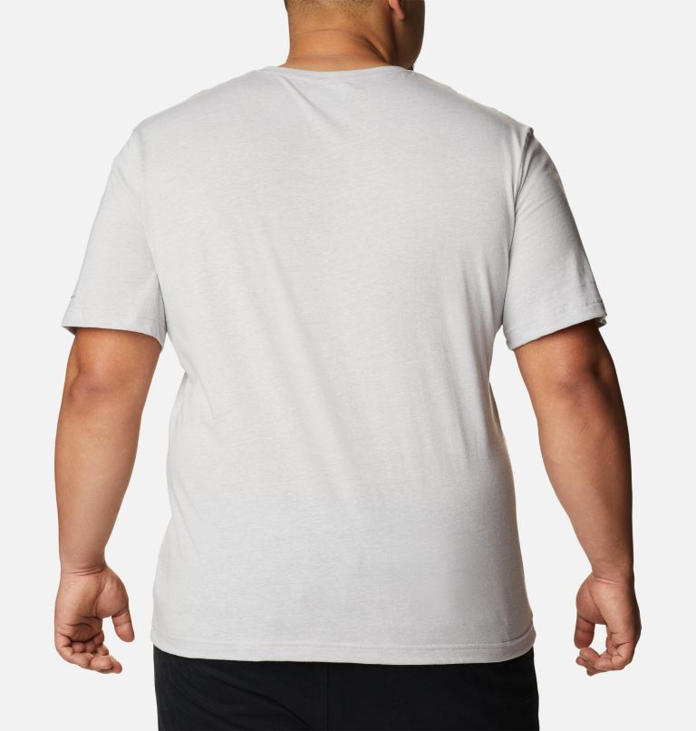Thumbnail: Men's Thistletown Hills Short Sleeve Shirt - Big, Color: Columbia Grey Heather, image 2