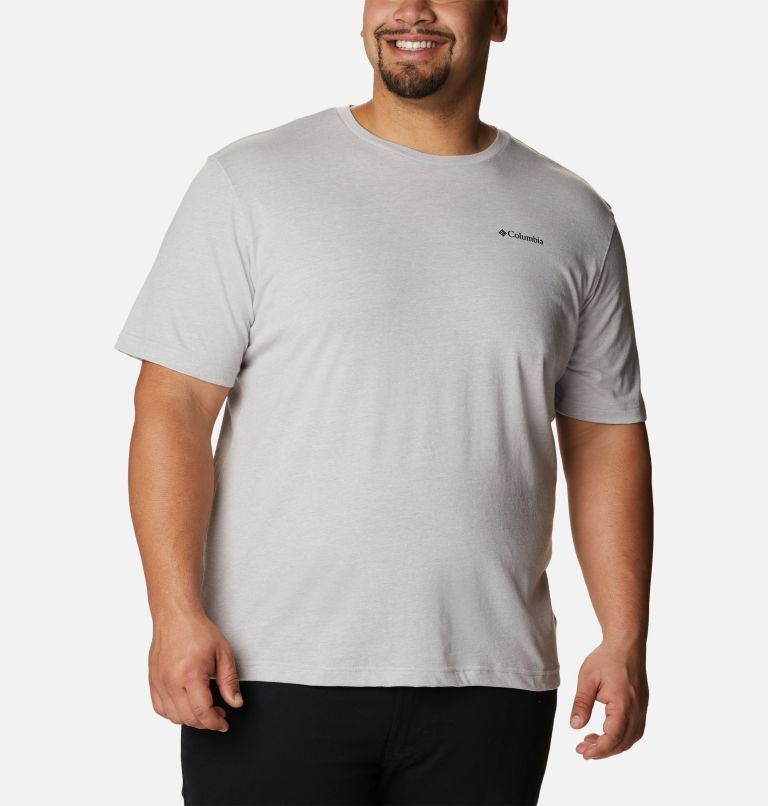 Men's Thistletown Hills Short Sleeve Shirt - Big, Color: Columbia Grey Heather, image 1