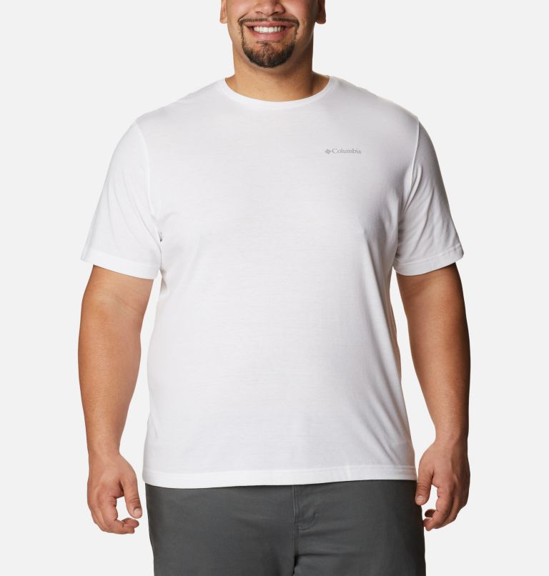 Thumbnail: Men's Thistletown Hills Short Sleeve Shirt - Big, Color: White, image 1