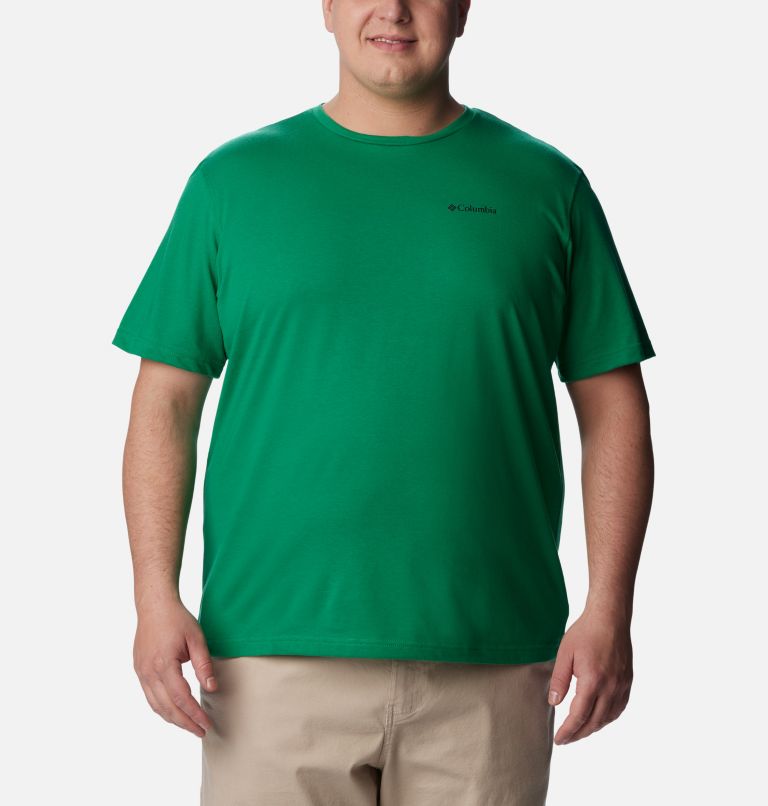Men's Thistletown Hills Short Sleeve Shirt - Big, Color: Bamboo Forest, image 1