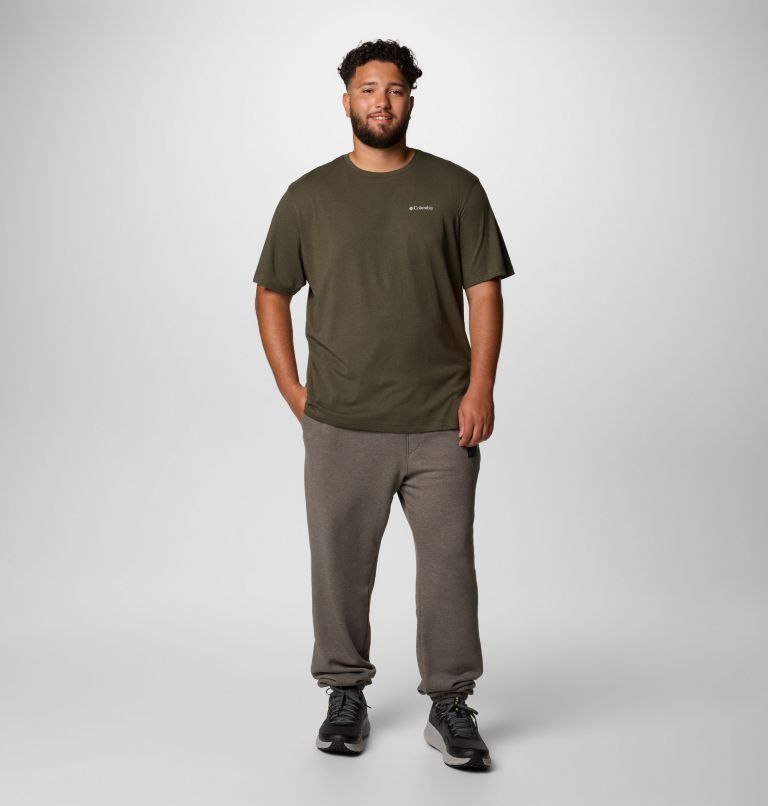 Men's Thistletown Hills Short Sleeve Shirt - Big, Color: Greenscape Heather, image 3