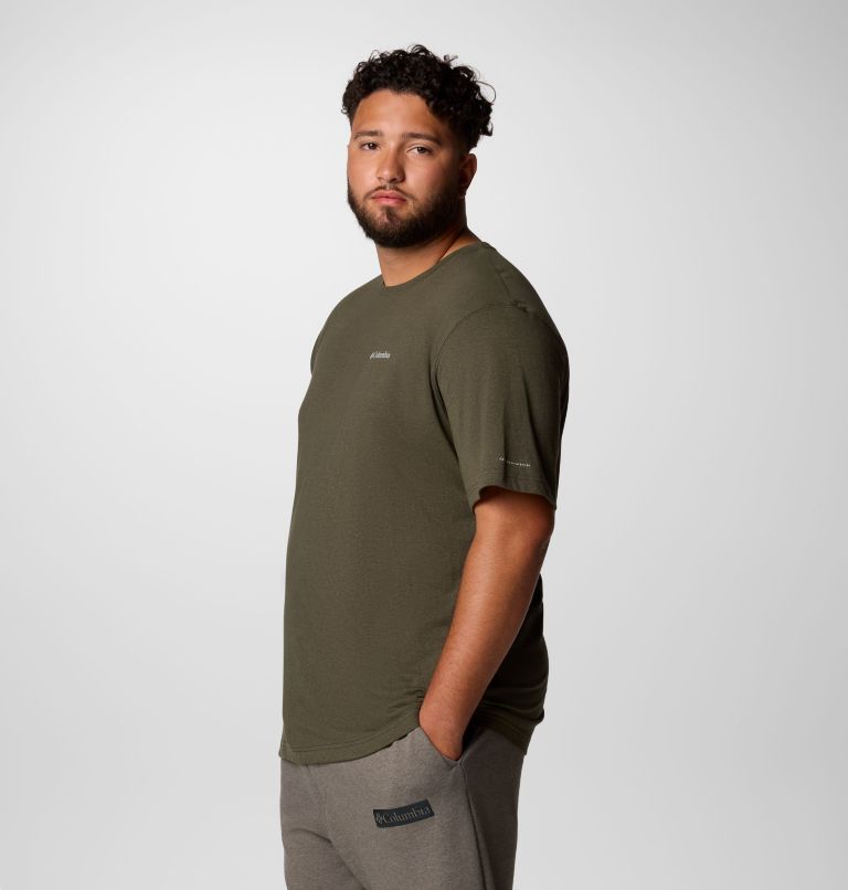 Men's Thistletown Hills Short Sleeve Shirt - Big, Color: Greenscape Heather, image 4