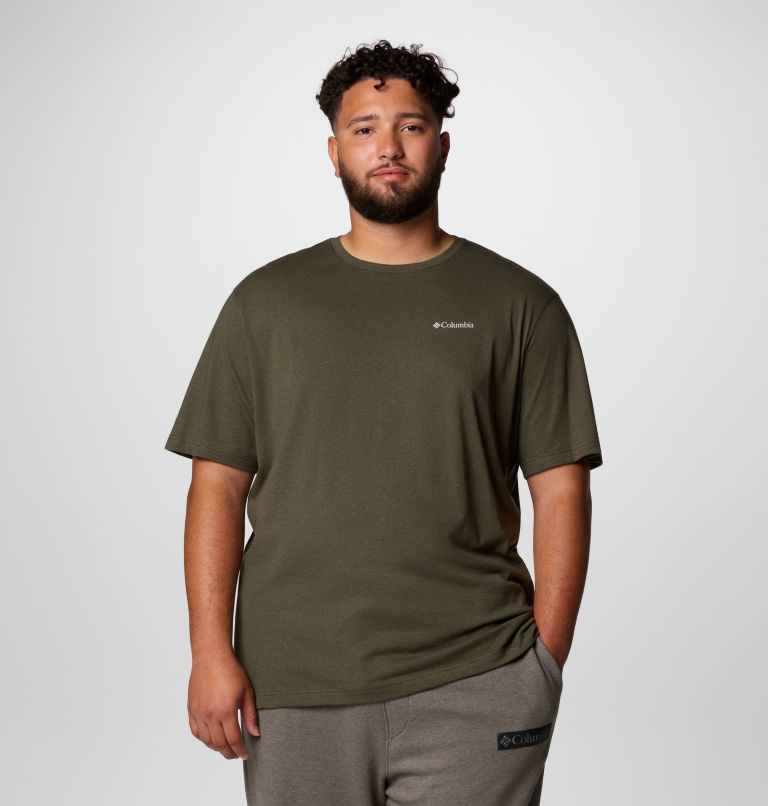 Men's Thistletown Hills Short Sleeve Shirt - Big, Color: Greenscape Heather, image 1