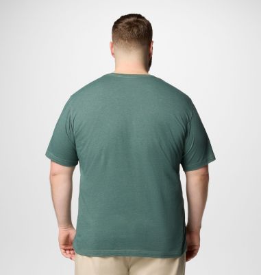 T-shirt Thistletown Hills da uomo - Taglia forte, Color: Stone Green Heather, image 7