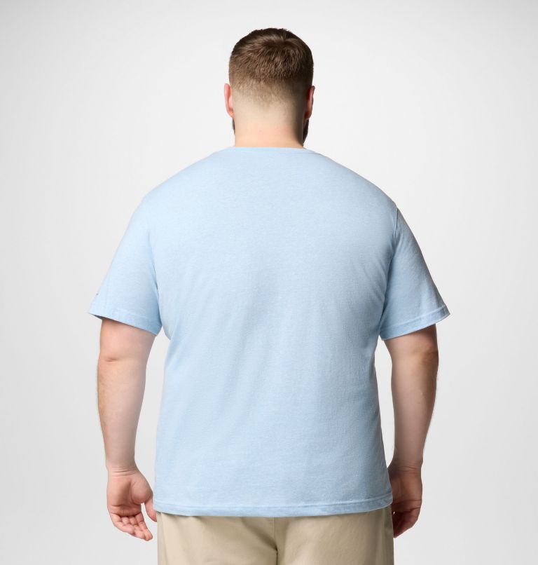T-shirt à manches courtes Thistletown Hills Homme - Tailles fortes, Color: Ripple Blue Heather, image 3