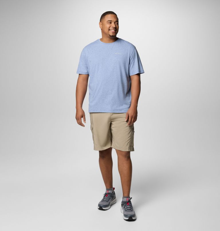 Men's Thistletown Hills Short Sleeve Shirt - Big, Color: Mountain Blue Heather, image 2