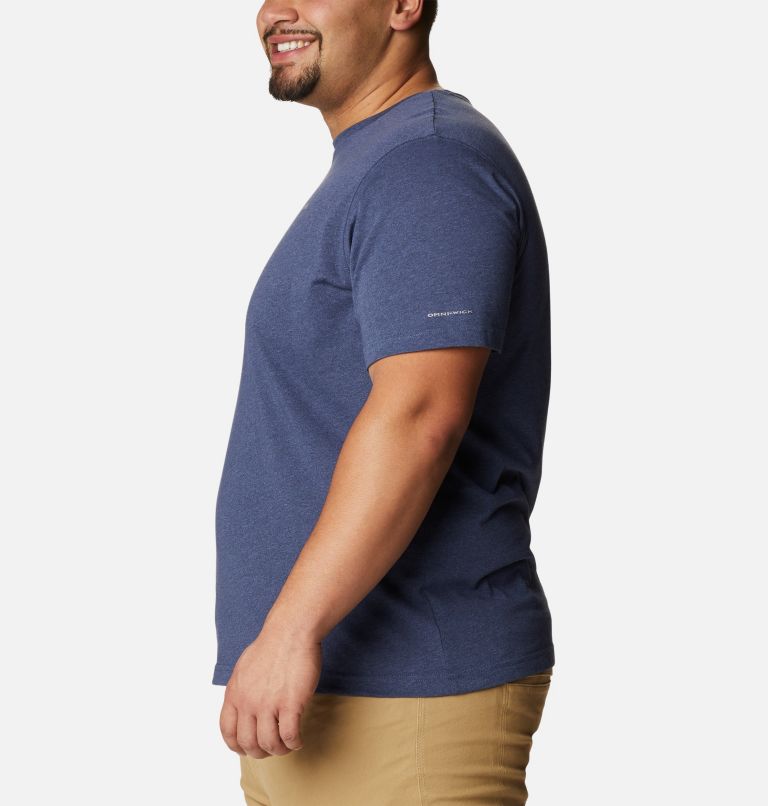 Thistletown Hills T-Shirt für Männer – erweiterte Größenauswahl, Color: Dark Mountain Heather, image 3