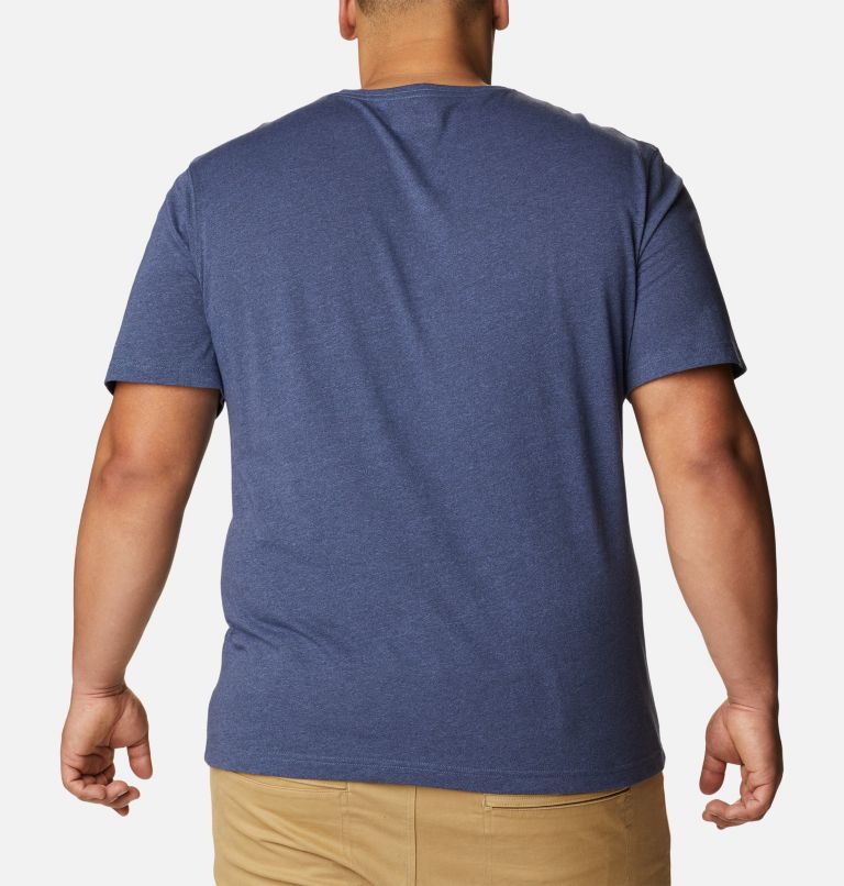 Thistletown Hills T-Shirt für Männer – erweiterte Größenauswahl, Color: Dark Mountain Heather, image 2
