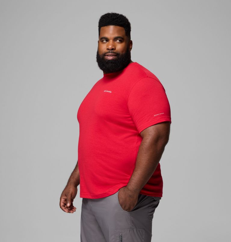 Men's Thistletown Hills Short Sleeve Shirt - Big, Color: Mountain Red, image 4