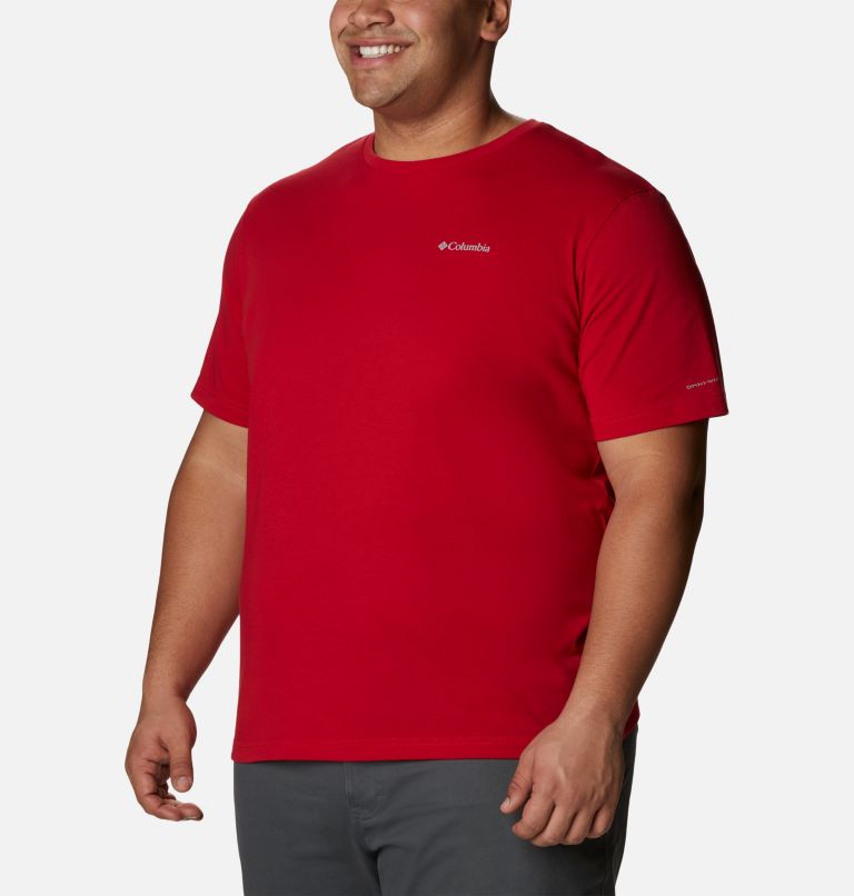Men's Thistletown Hills Short Sleeve Shirt - Big, Color: Mountain Red, image 5