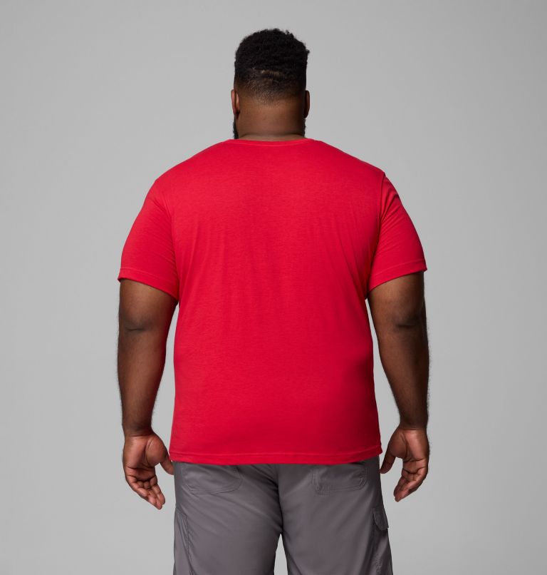 Men's Thistletown Hills Short Sleeve Shirt - Big, Color: Mountain Red, image 3