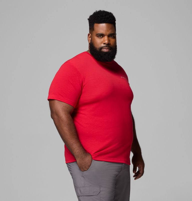 Men's Thistletown Hills Short Sleeve Shirt - Big, Color: Mountain Red, image 1