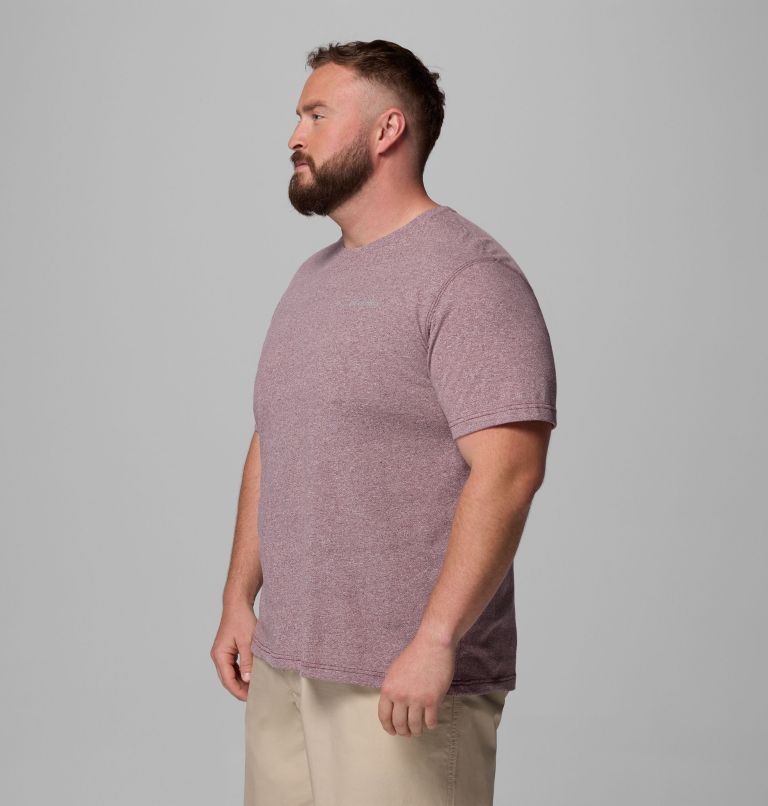 T-shirt à manches courtes Thistletown Hills Homme - Tailles fortes, Color: Rich Wine Heather, image 4