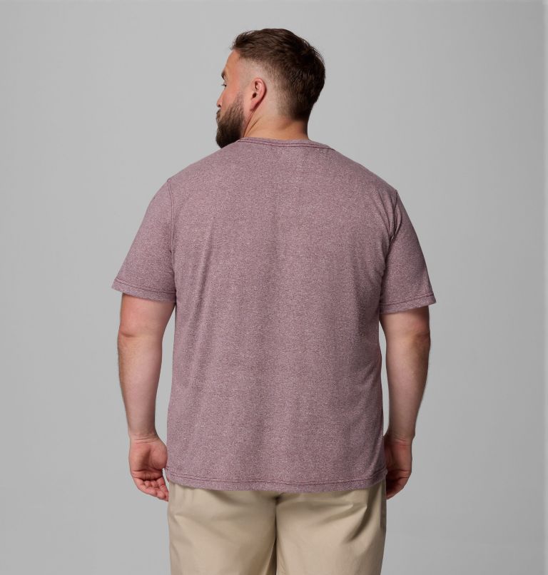 T-shirt à manches courtes Thistletown Hills Homme - Tailles fortes, Color: Rich Wine Heather, image 3