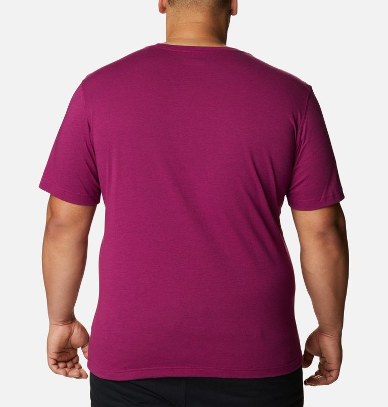 T-shirt à manches courtes Thistletown Hills Homme - Tailles fortes, Color: Red Onion Heather, image 2