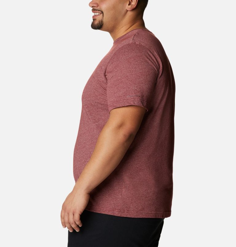 T-shirt à manches courtes Thistletown Hills Homme - Tailles fortes, Color: Red Jasper Heather, image 3