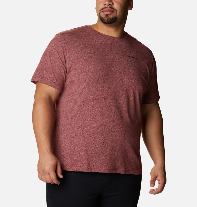 T-shirt à manches courtes Thistletown Hills Homme - Tailles fortes, Color: Red Jasper Heather, image 5