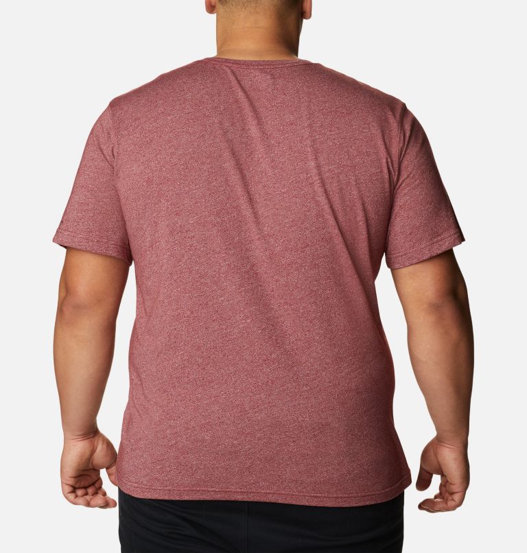 Men's Thistletown Hills Short Sleeve Shirt - Big, Color: Red Jasper Heather, image 2