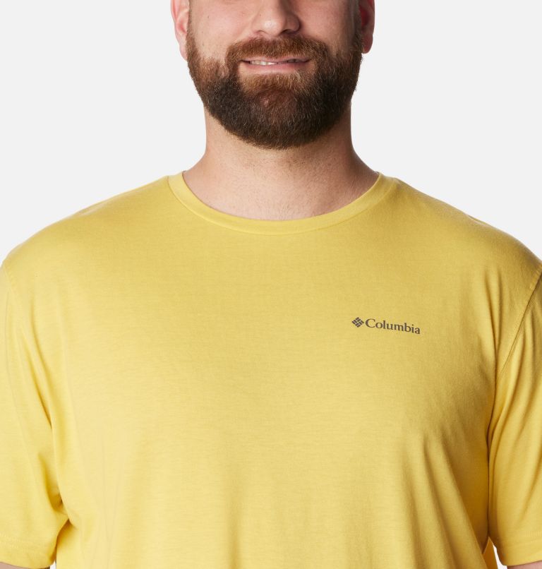 Men's Thistletown Hills Short Sleeve Shirt - Big, Color: Golden Nugget, image 4