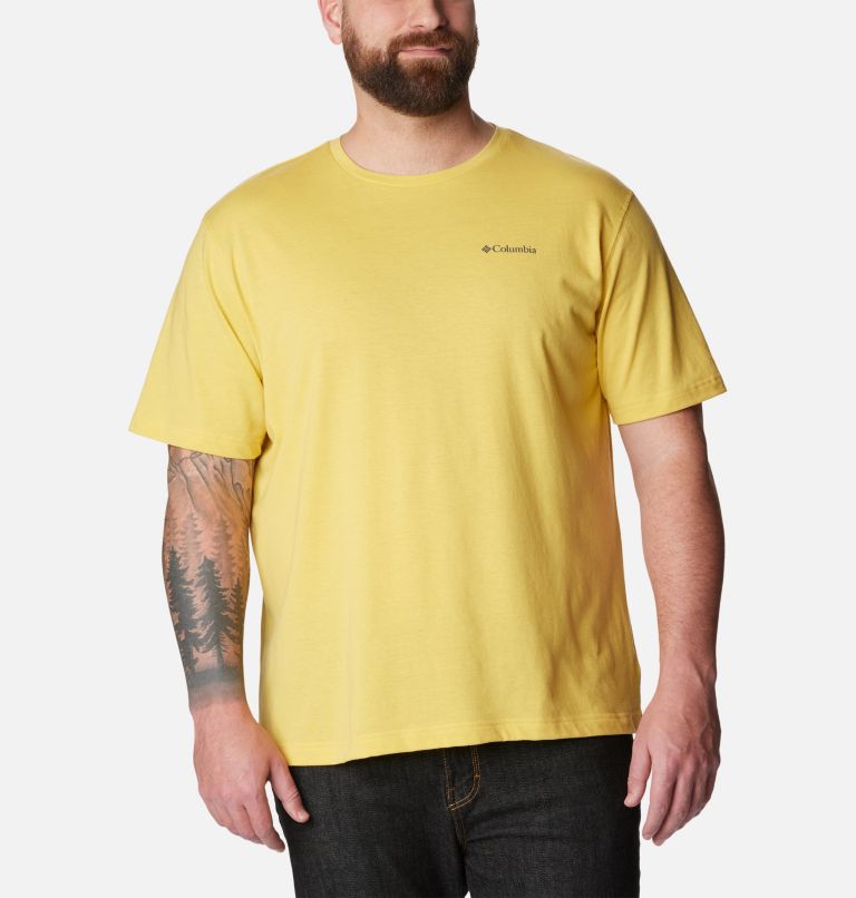 Men's Thistletown Hills Short Sleeve Shirt - Big, Color: Golden Nugget, image 5