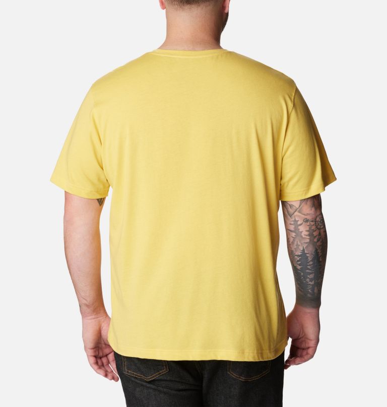 Thumbnail: Men's Thistletown Hills Short Sleeve Shirt - Big, Color: Golden Nugget, image 2