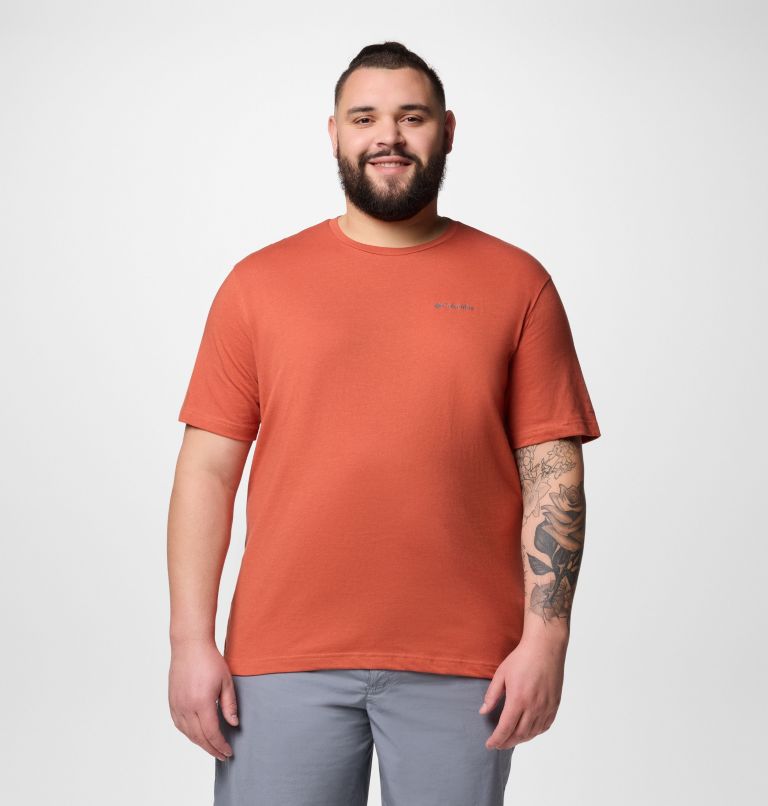 T-shirt à manches courtes Thistletown Hills Homme - Tailles fortes, Color: Tuscan Heather, image 1