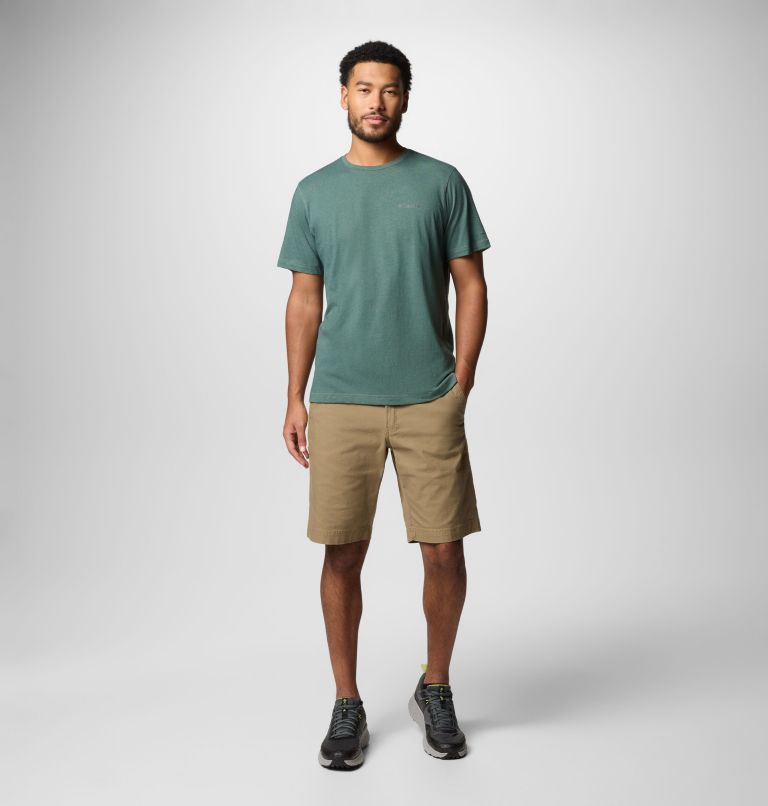 T-shirt à manches courtes Thistletown Hills Homme - Grandes tailles, Color: Stone Green Heather, image 2