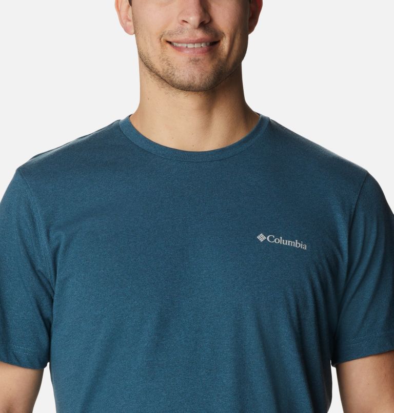 T-shirt à manches courtes Thistletown Hills Homme - Grandes tailles, Color: Night Wave Heather, image 4