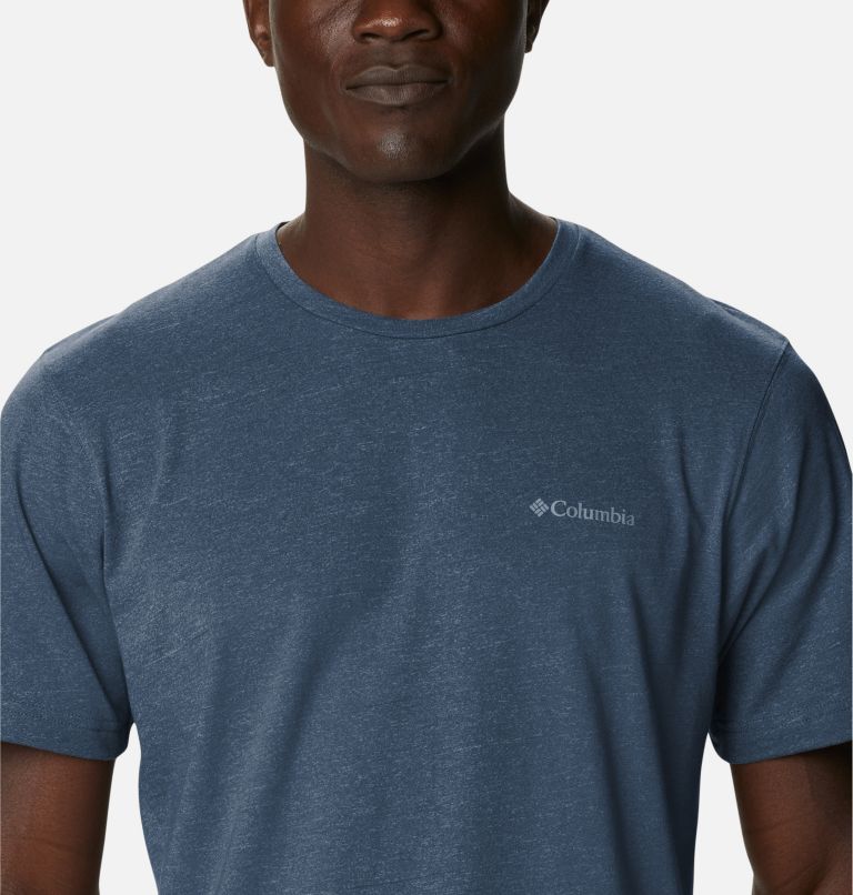 Men's Thistletown Hills Short Sleeve Shirt - Tall, Color: Dark Mountain Heather, image 4